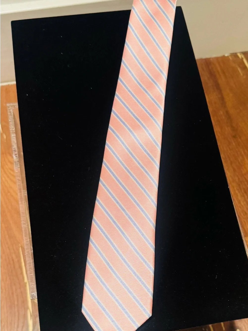 J. Crew Pink 100% silk crew cuts boy’s tie